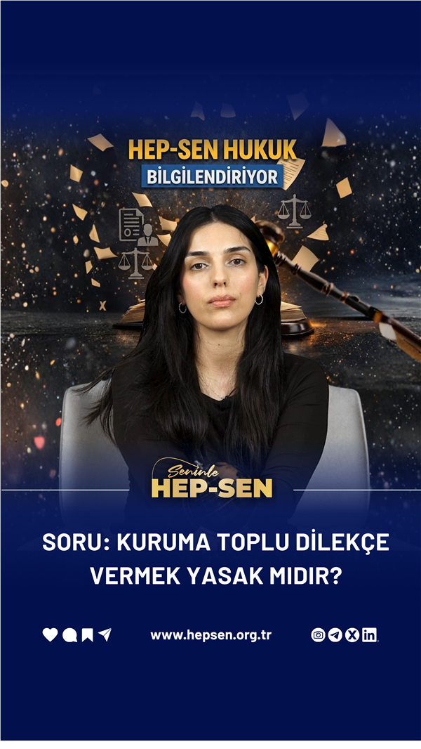 Kamu Kurumuna Toplu Dilekçe Vermek Yasak mıdır?